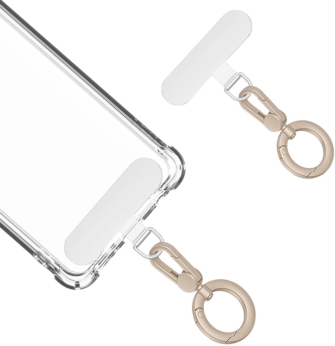 Solidchoice - Mobiele Telefoon Keten met Rotatable Ontwerp en Veilige Klem
