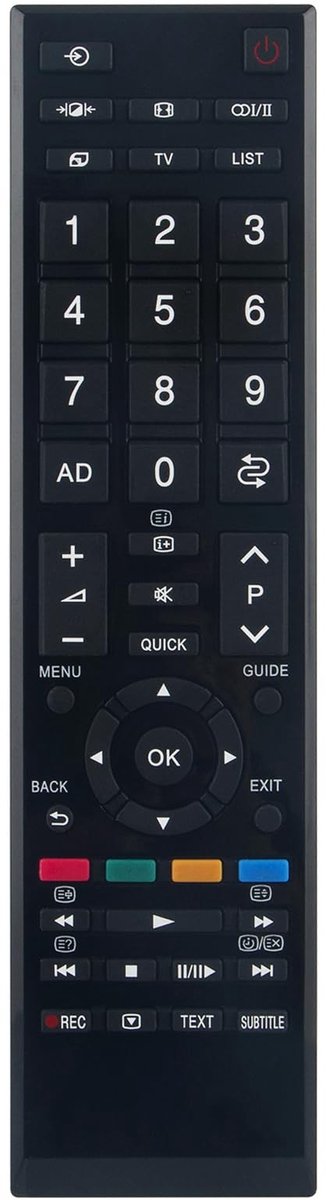 Solidchoice - Vervangende Afstandsbediening Compatibel met TV Modellen