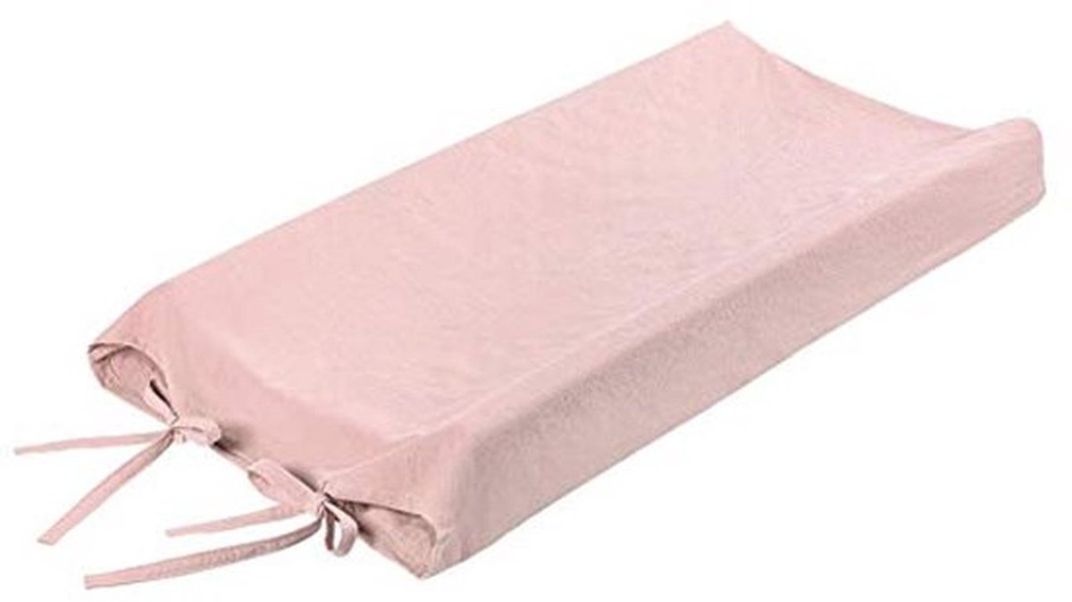 Verschoonmatje Hoes, Zacht Ademend Verschoonmatje Covers voor Pasgeborenen Geschikt voor Jongens en Meisjes (Roze)