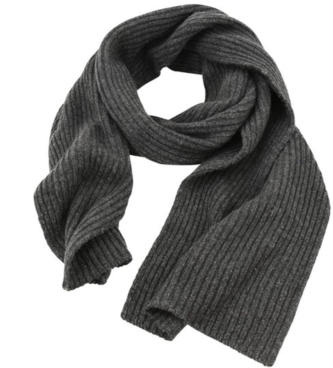 Sjaal Heren 180 x 30 cm - Gebreide Wintersjaal - Zacht en Warm - 100% Acryl - Tijdloos Design - Ademend Draaggevoel - Winteraccessoire