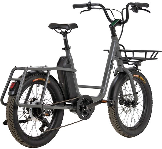 Villette Citadin MM elektrische transportfiets city alu grijs van Villette — afbeelding 3