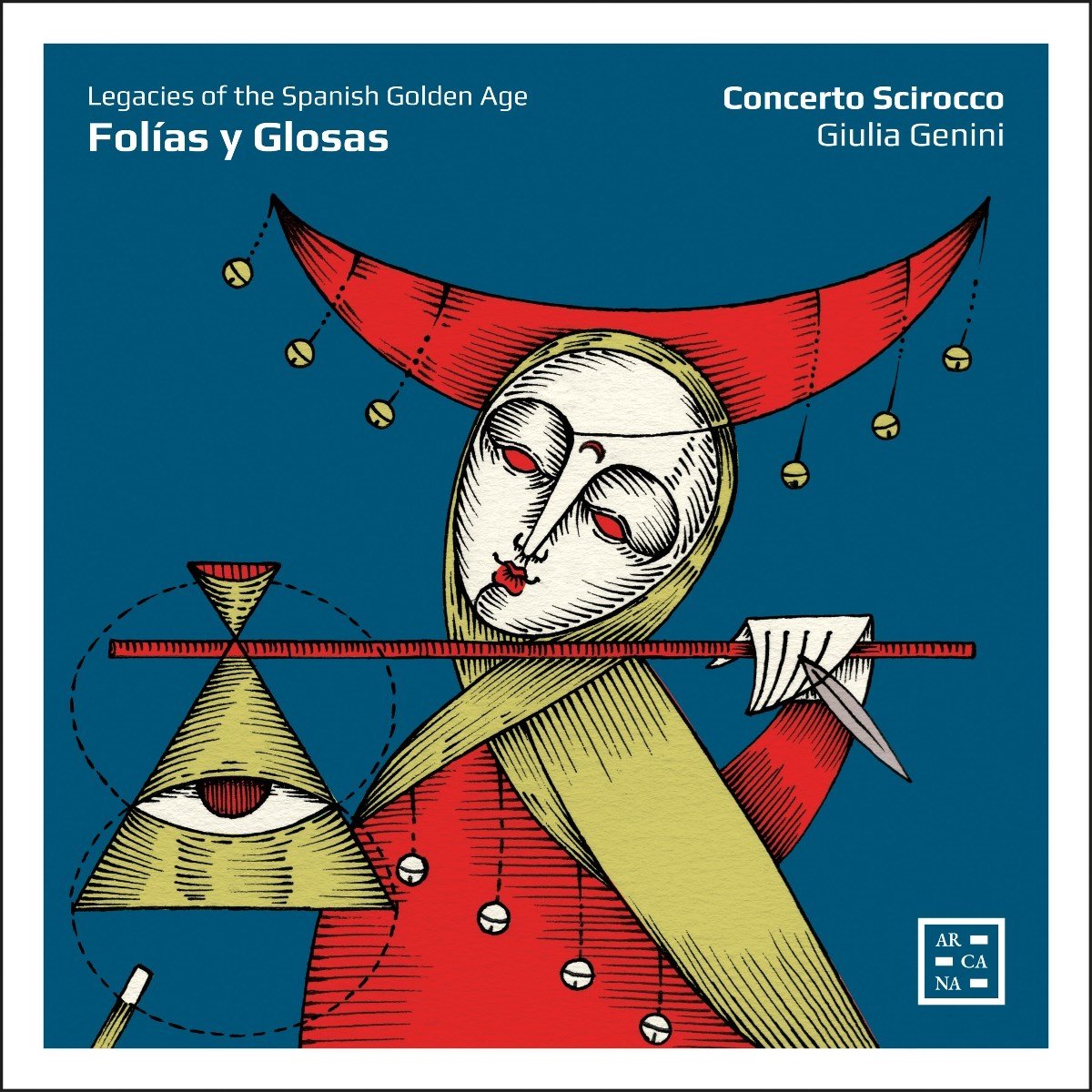 Concerto Scirocco, Giulia Genini - Folias Y Glosas. Legacies Of The Spanish Golden Age (CD)