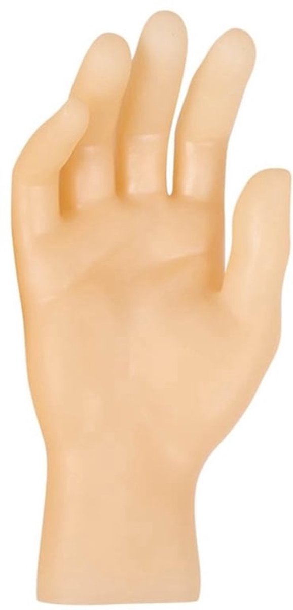 Manicure Oefenhanden Herbruikbaar - Oefenhand Nagels - Handmodel voor Display - Tattoo/Oefeningen - Flexibel PVC - Duurzaam en Veilig