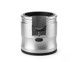 Adore Maison Barista Premium Portafilter Houder - Espresso Tamping Station - Verstelbaar - Aluminium - Zilver