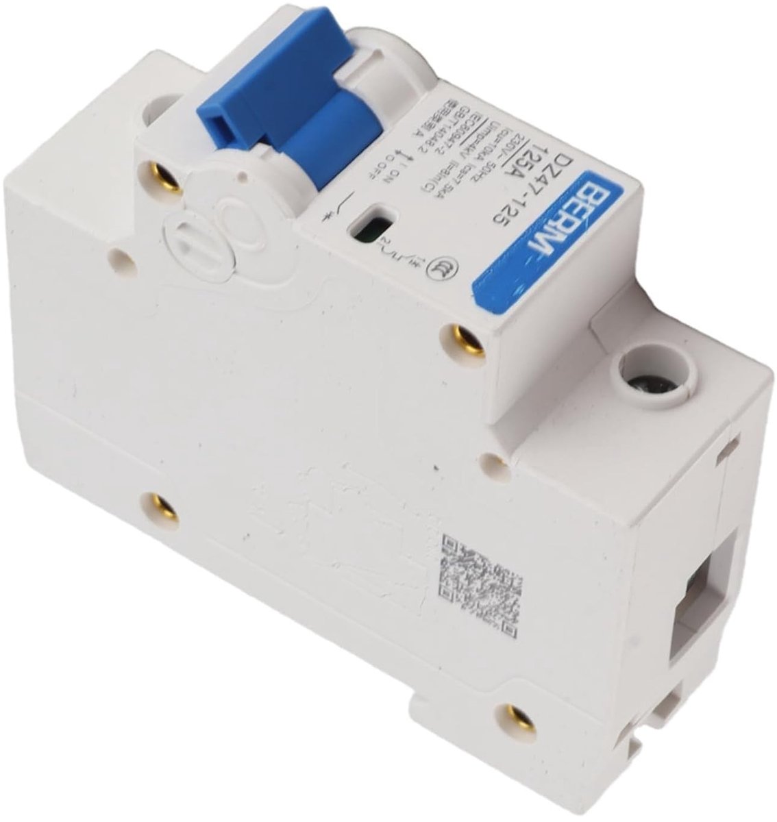 Miniatuur Aardlekschakelaar 230V 80/100/125A 1P DZ47-125 met Snelle Reactie en Veiligheidsvoorzieningen voor Betrouwbare Bescherming