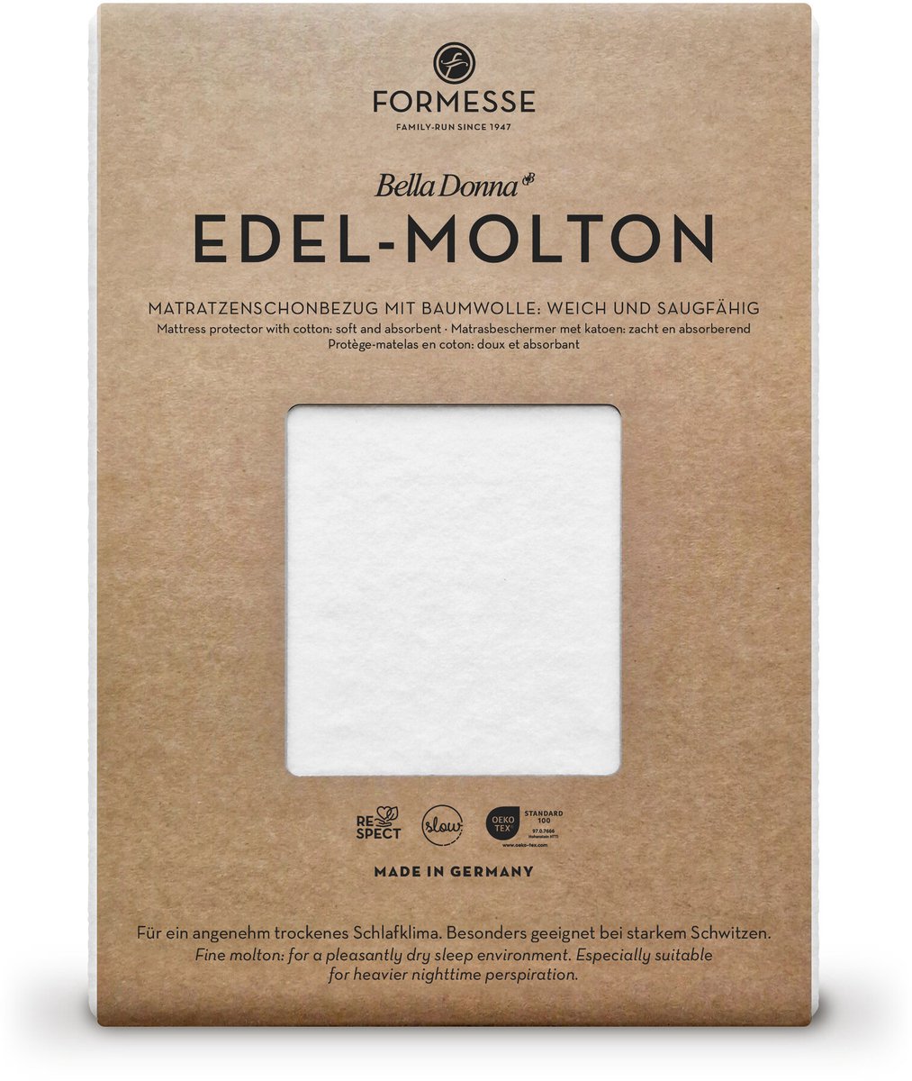 Bella Donna Edel Molton - Wit