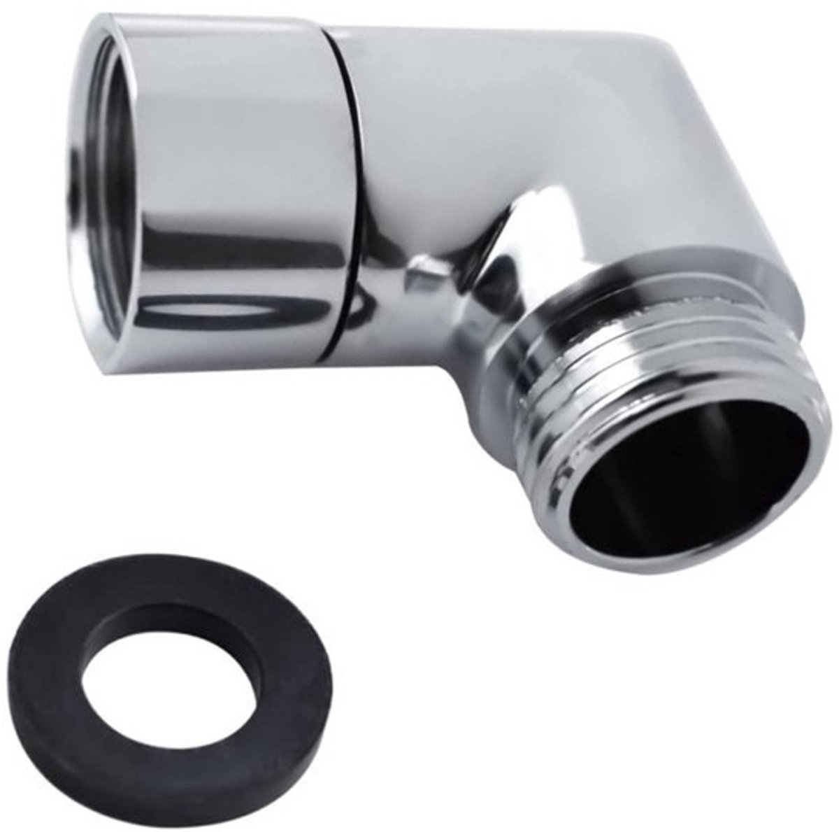 Handdouche Adapter 90 Graden met Rubberen Afdichting