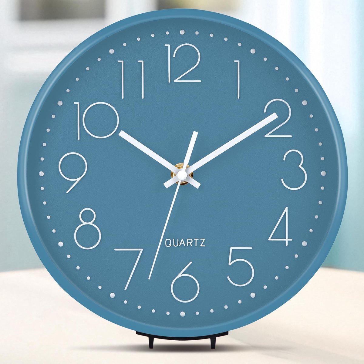 Solidchoice - Moderne Wandklok van 20cm met Stille Beweging en Minimalistisch Design