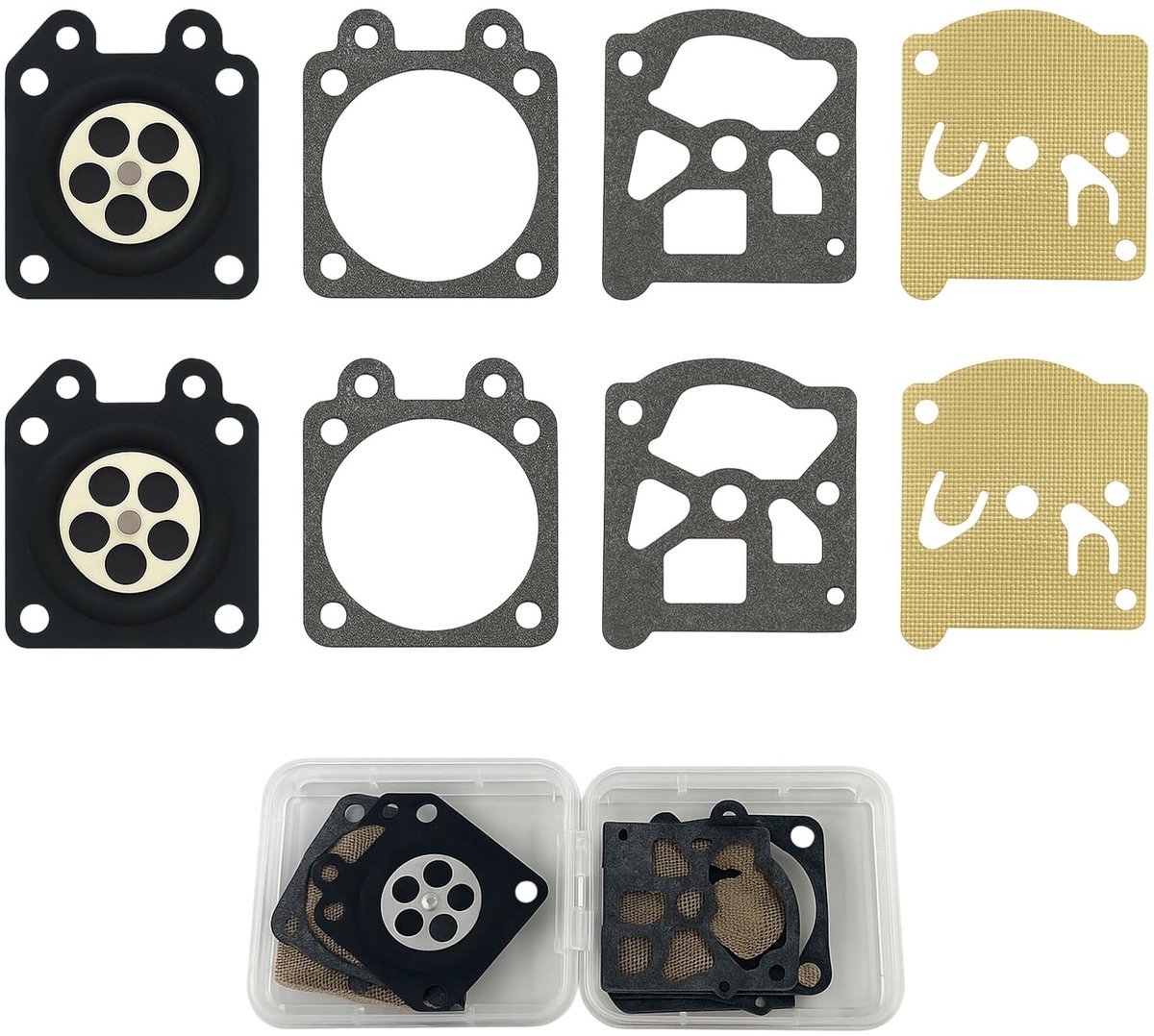 Solidchoice - Set van 2 Carburetorafdichtingen voor Sneller Onderhoud
