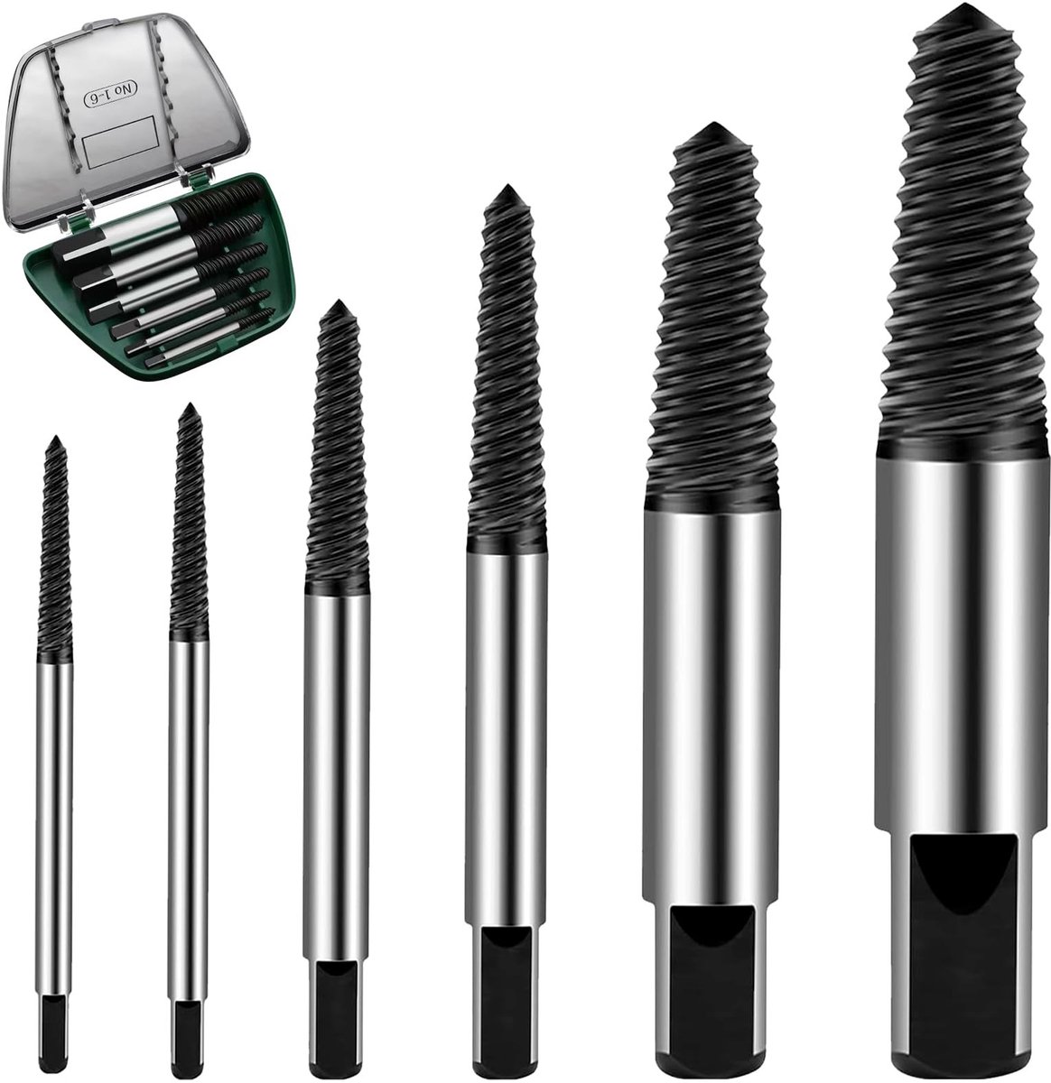 Solidchoice - Professionele Schroef Extractor Kit voor Beschadigde Schroeven