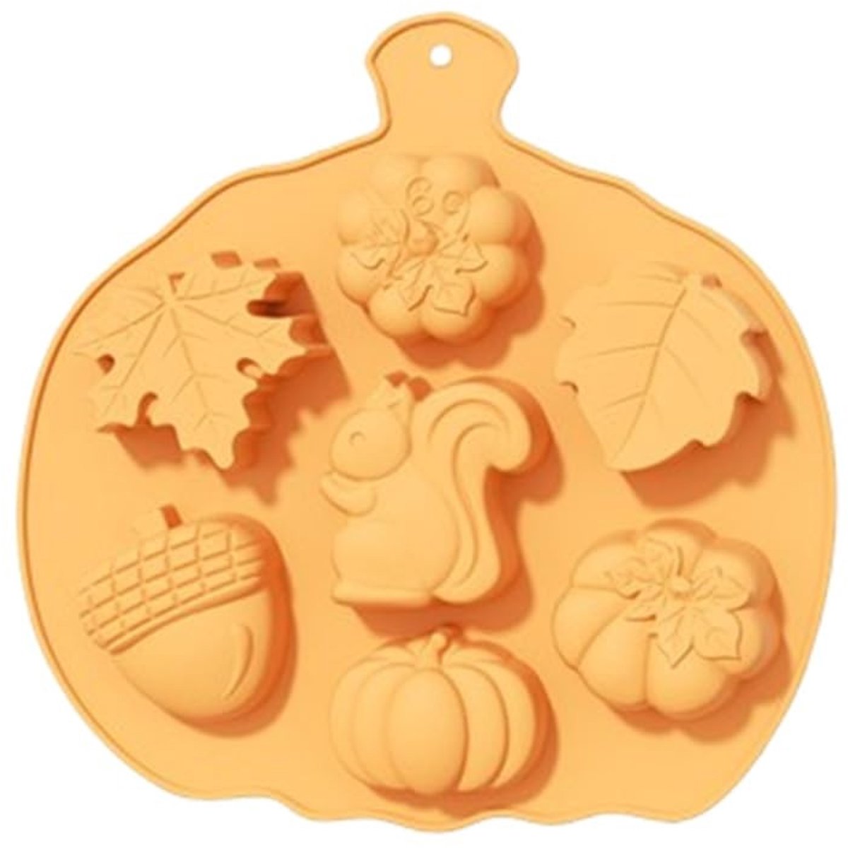 Solidchoice - Set van 4 Herfst Silicone Mallen voor Cake en Snoep