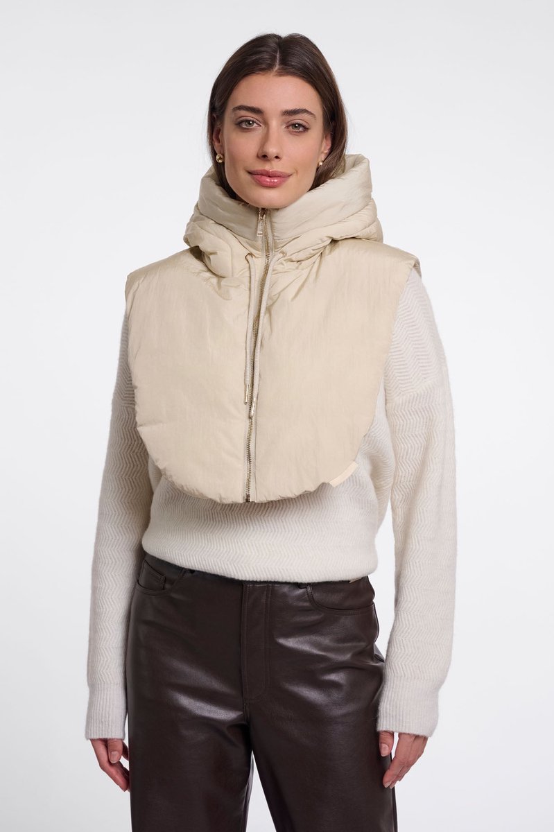 Rino & Pelle Accessories - Tabita hood collar - Effen