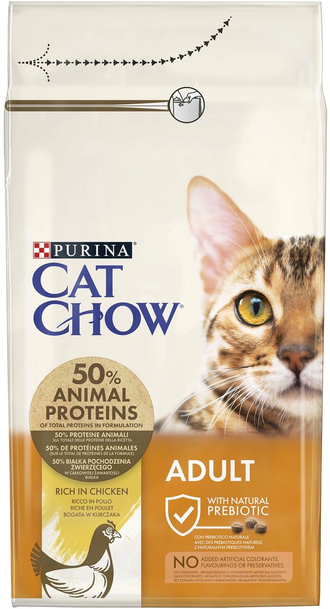 Solidchoice - Volwassen Kattenvoer met Kip, 6 x 1.5 kg