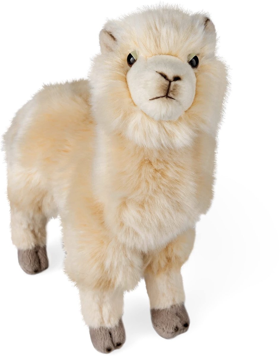 Solidchoice - Knuffel Alpaca Staand 25 cm