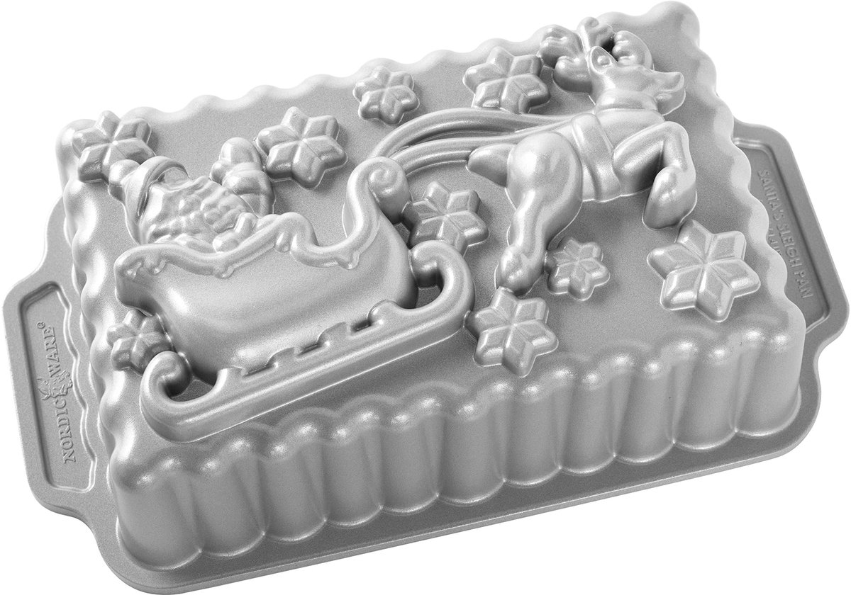 Solidchoice - Santa's Sleigh Cakevorm Aluminium 26,2 cm