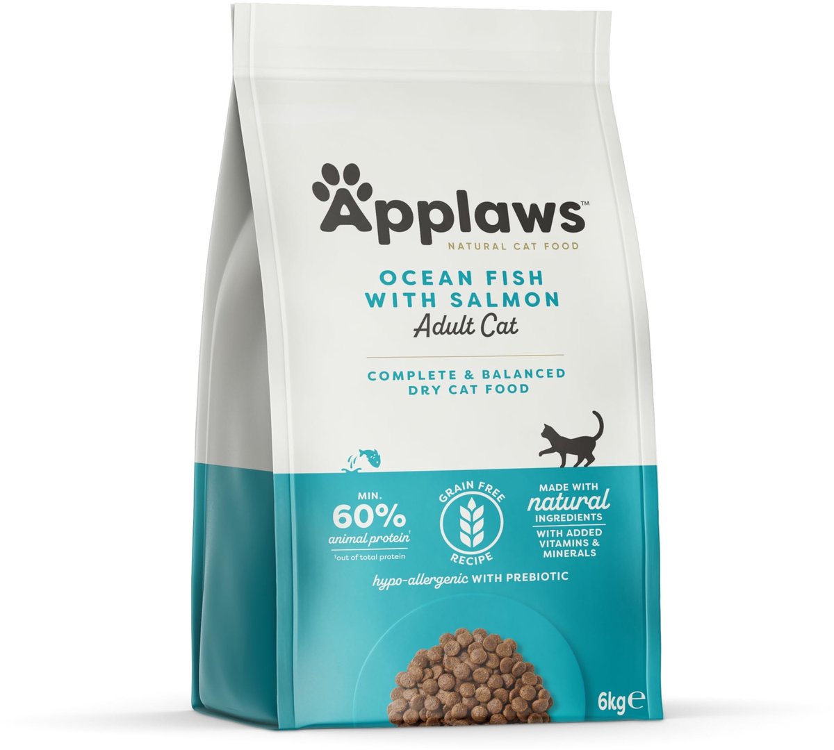 Solidchoice - Complete Droogvoer voor Katten met Ocean Fish en Zalm, 6 kg