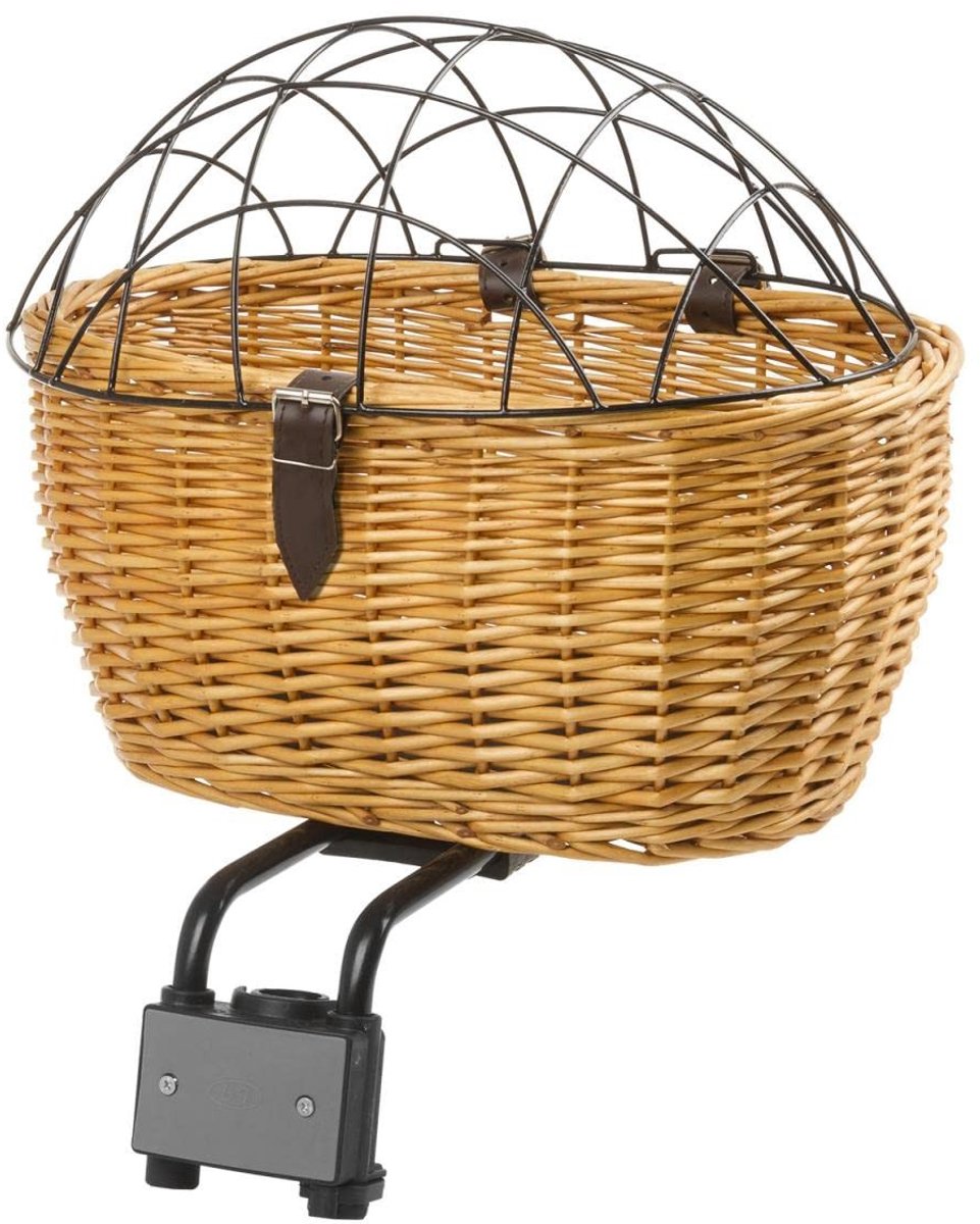 Solidchoice - Handgemaakte Wicker Fietstas voor Huisdieren