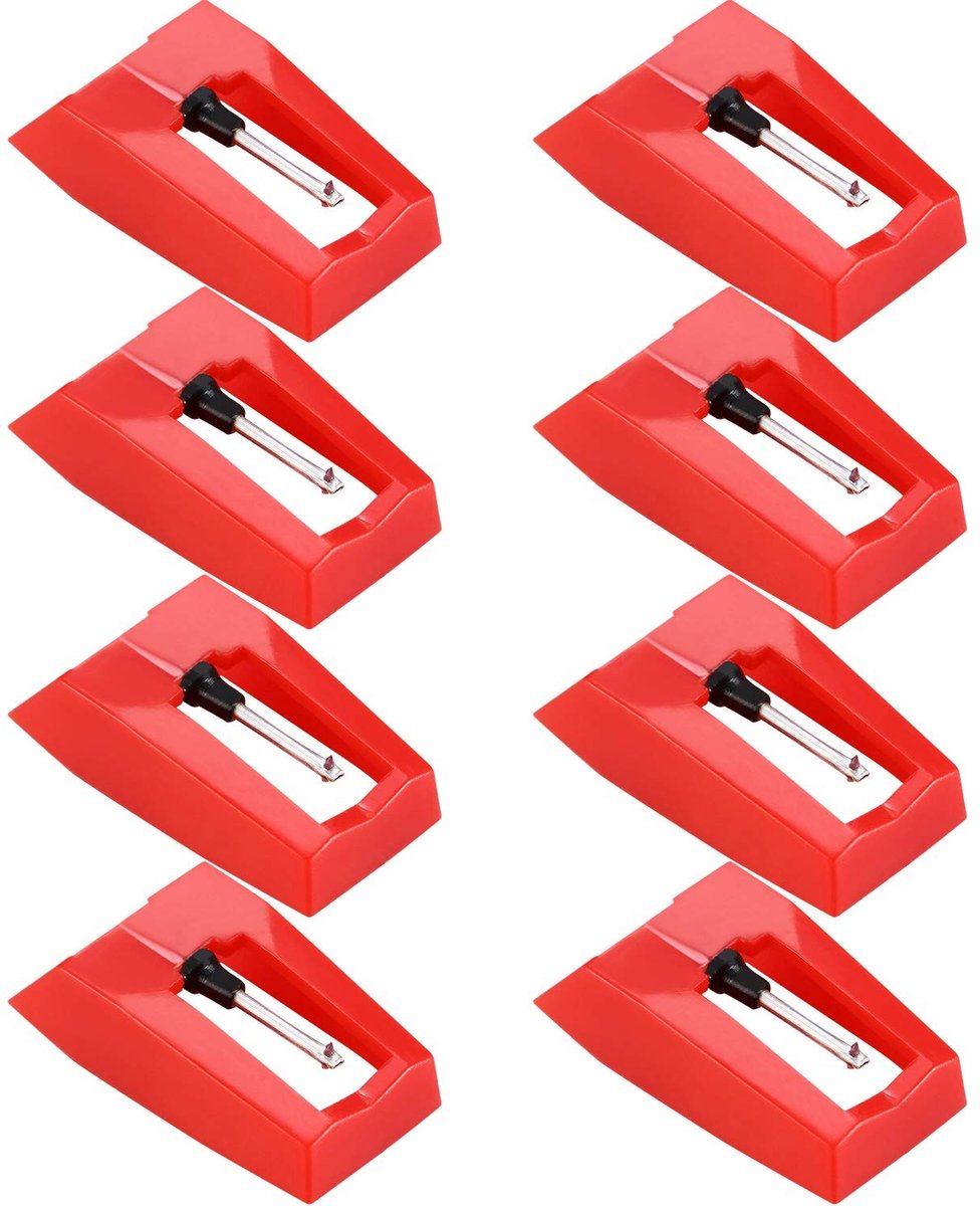 Solidchoice - Set van 8 Vervangnaalden voor Platenspeler