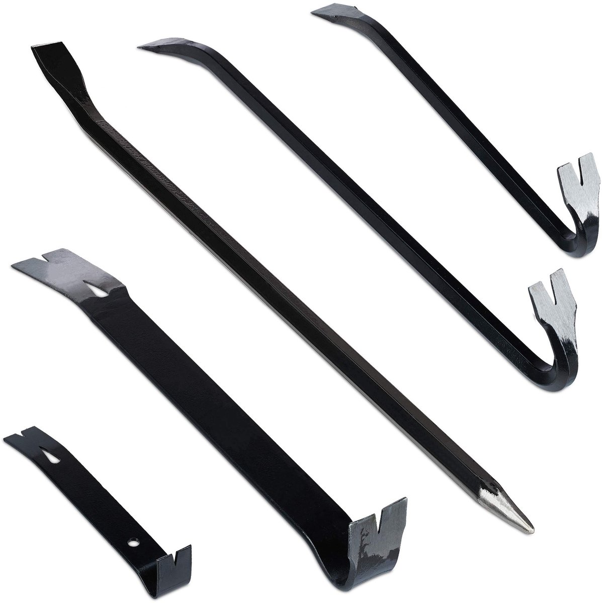 Solidchoice - Set van 5 Professionele Heftangen van Staal