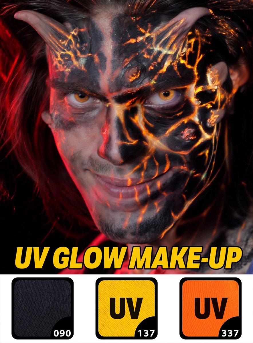 UV Make-up Set Lava Demon