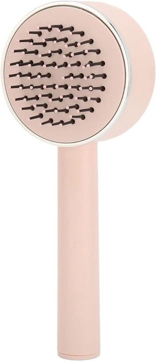 Ontwarren Haarborstel - Haar Kam - Massage Borstel - Paddle - Hoofdhuid Massage Grip Borstel voor Haar - Goed Uiterlijk - Geschikt voor Alle Haartypen - Roze