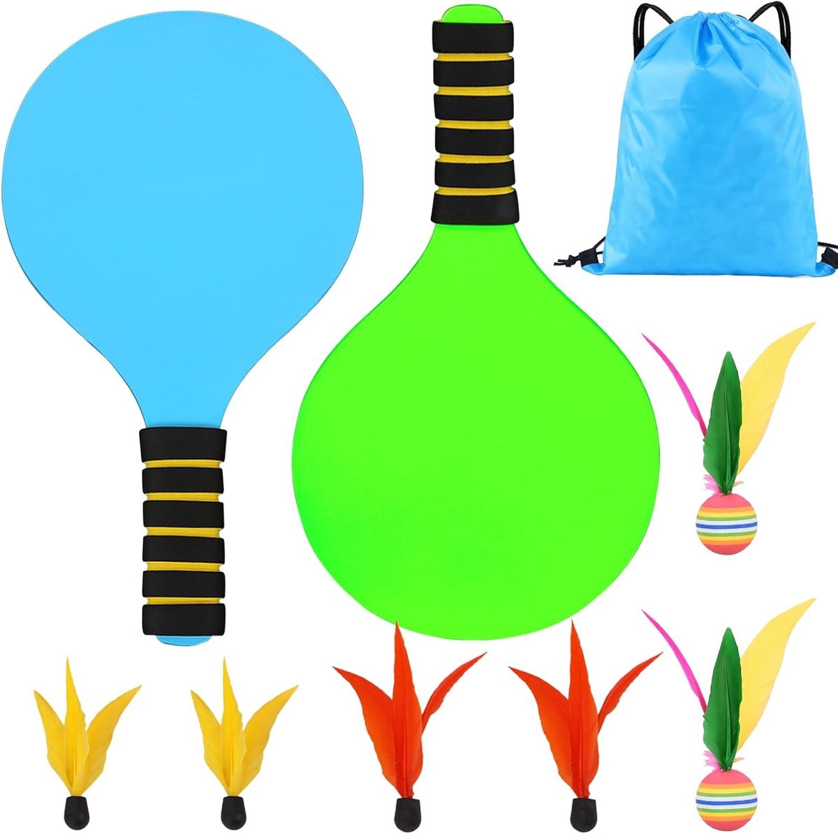 Beachball Set - Multicolor - Voor Buiten Activiteiten - Ideaal voor Strand en Tuin