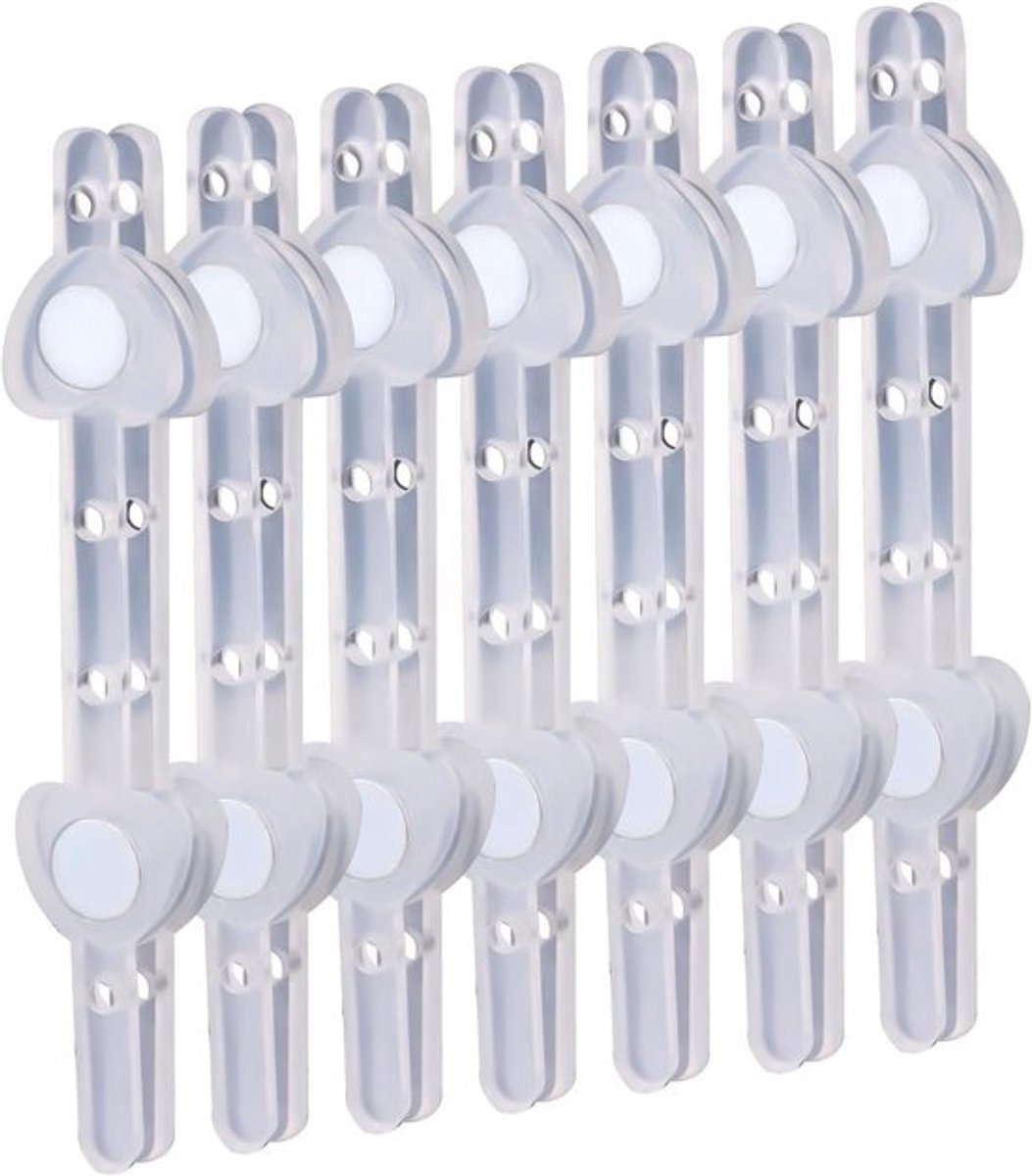 Transparante Boutonnière Magneten - 7 Paar Magnetische Corsage Pins voor Bruidsaccessoires en Bloemstukken, Ideaal voor het Maken van Corsages