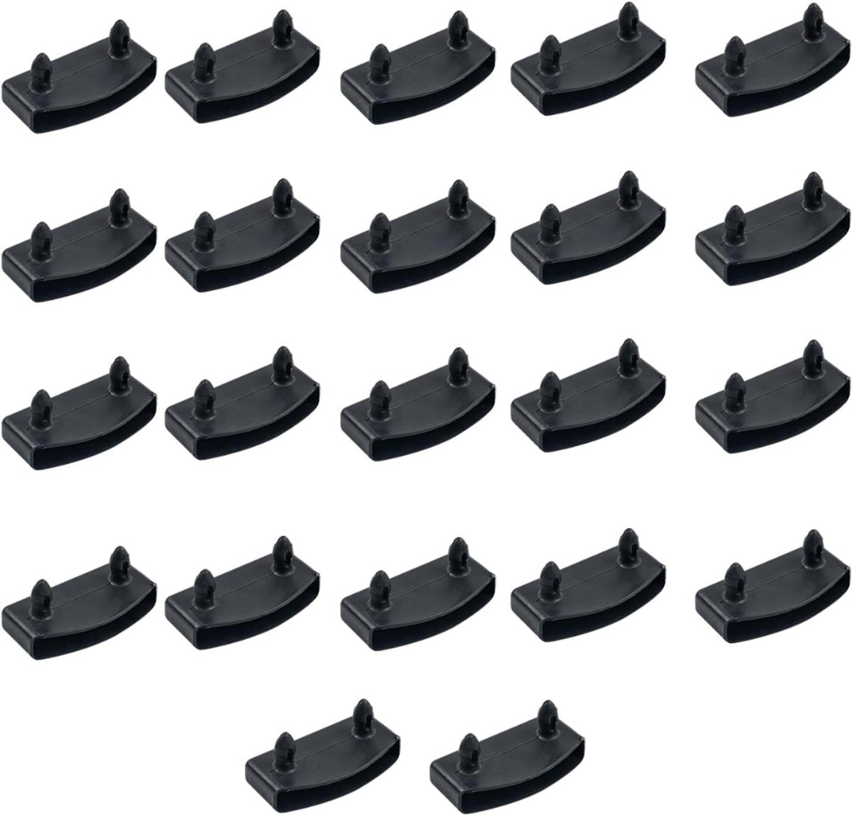 Ploutos® Bedslat Houders - Lattenhouders voor Bedbodem - Set van 36 Stuks - Zwart - 10cm x 10cm x 10cm