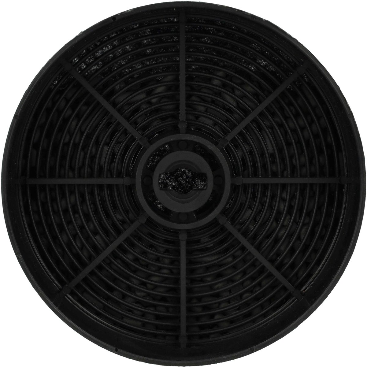 vhbw 4x Actieve koolstoffilter vervanging voor Electrolux 33005513, 902979880, ECFB03 afzuigkap - 12,4 cm