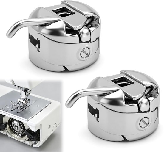 2 Stuks Universele Spoelhuisjes voor Naaimachines, 22 mm — afbeelding 2