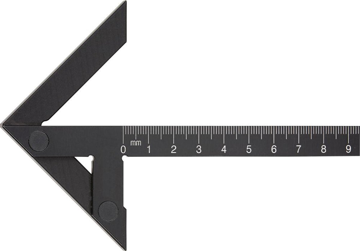 Precisie- centreerwinkelhaak 200x150mm FORTIS