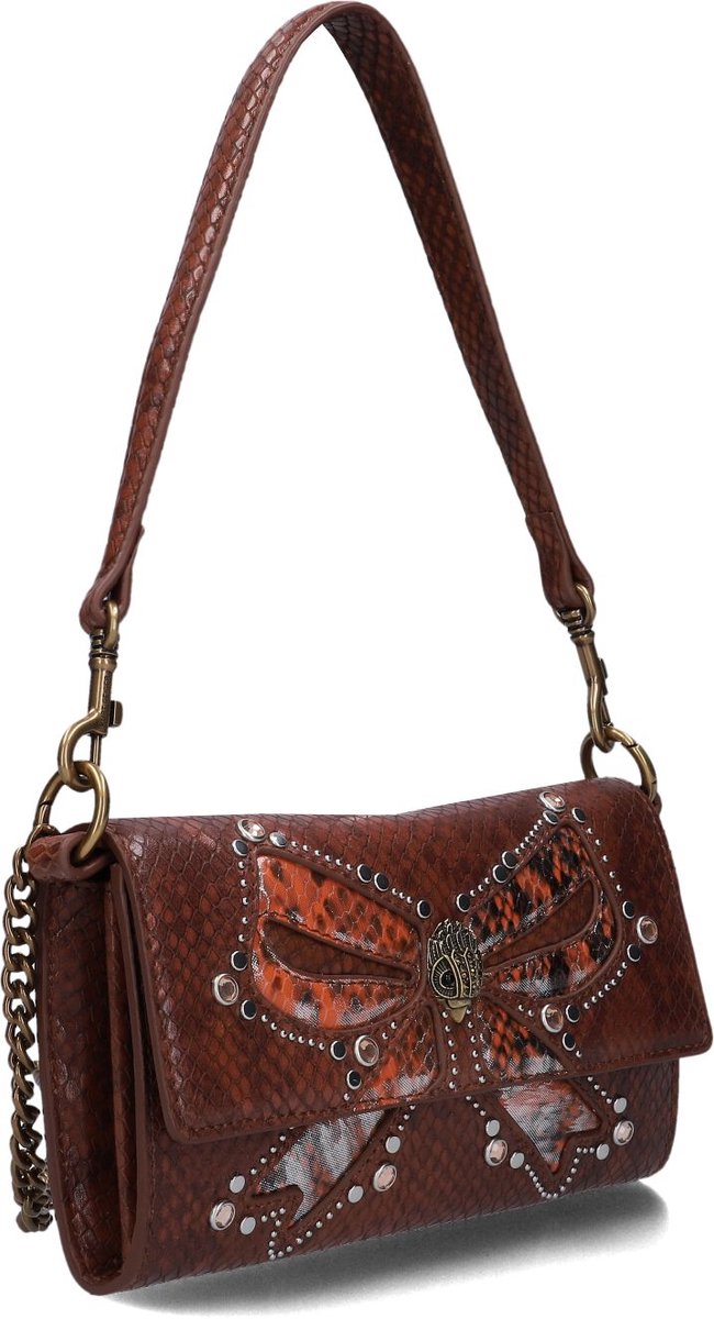Kurt Geiger London Soft Shoreditch Wallet Portemonnees Dames - Bruin - Maat ONESIZE