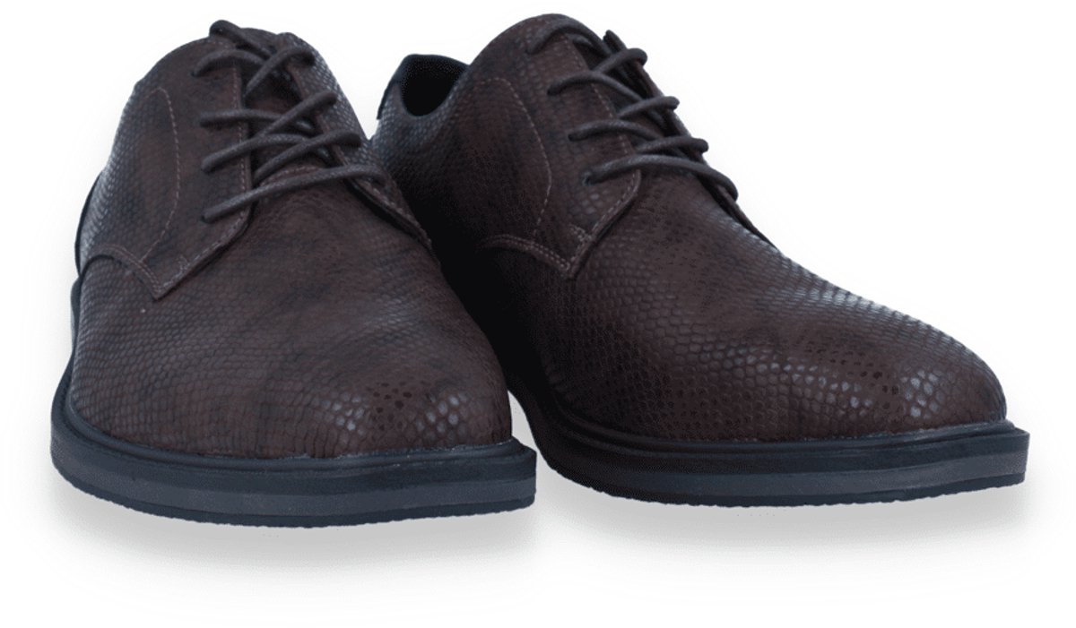 Sj Lifestyle Heren Veterschoen | Bruin | Maat: 42