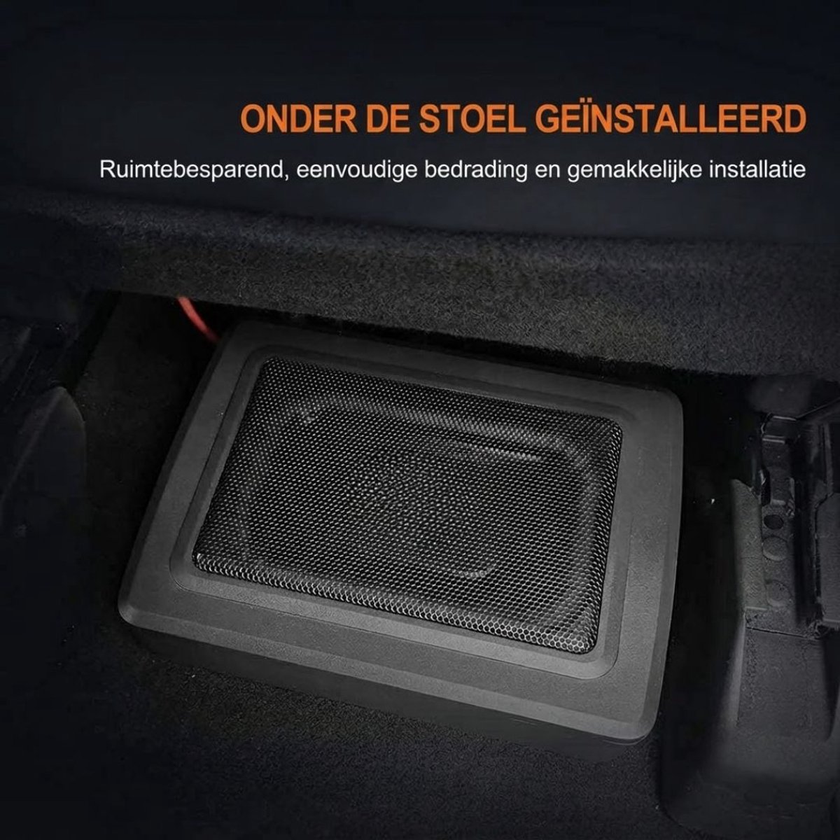 Underseat Subwoofer - Auto Versterking - Speakers – foto 5