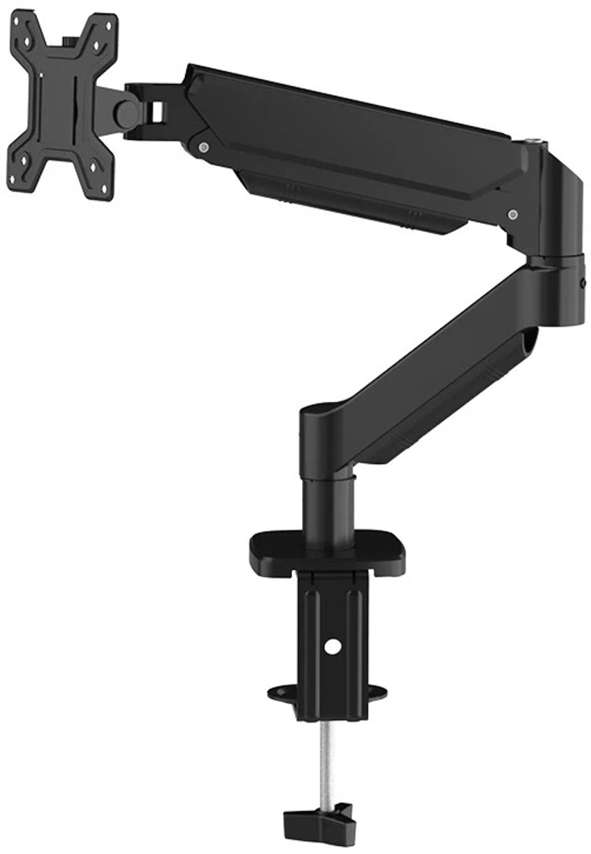 Atlasyx monitor arm - Monitor standaard - Monitor beugel - Monitor houder - Beeldscherm houder - 360° - 17–32 inch - Zwart