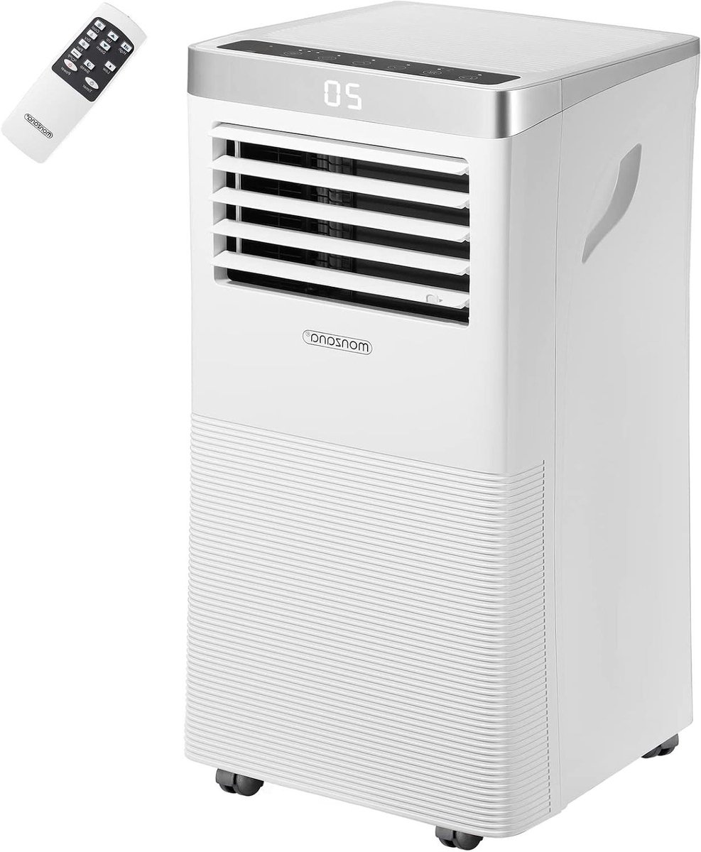 Mobiele Airco - Airconditioner Ontvochtiger - Ruimte Koelen - 4in1 Functies - 7000 BTU - Wit