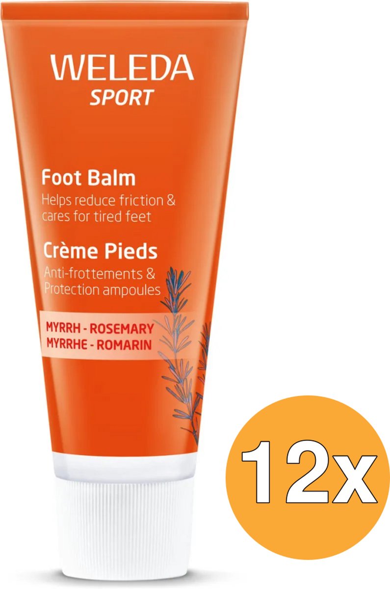 12x Weleda Sport Voetbalsem (75 ml)