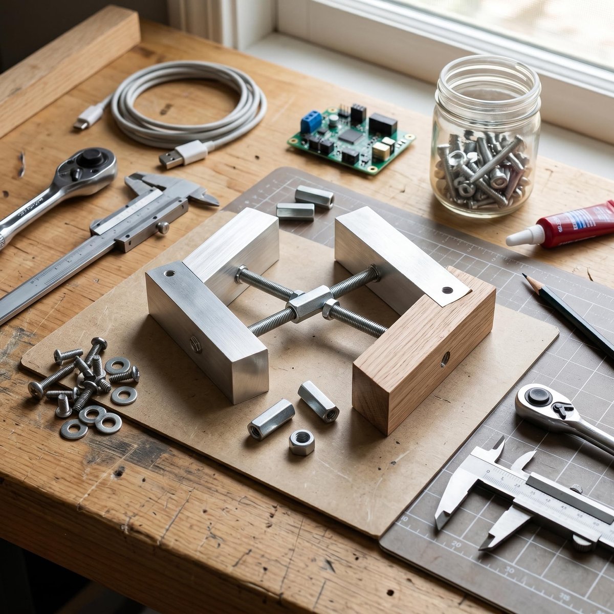 Dailygoods- Hex Moer M6 - 10 Stuks - Lange Staafmoer - Zeskantmoer - Verzinkt - Duurzaam en Efficiënt