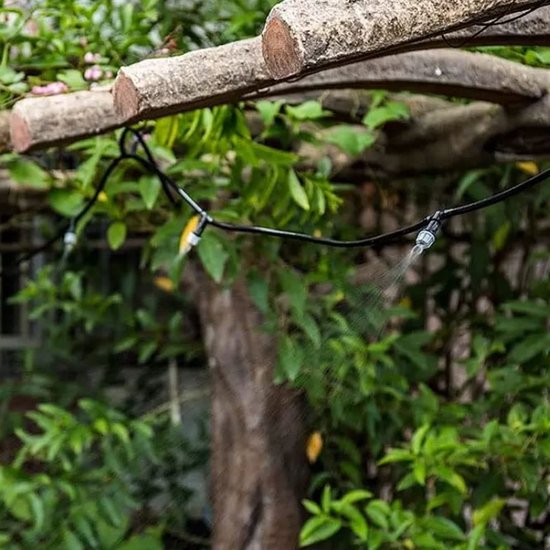 Terrasvernevelaar: 10 meter vernevelingssysteem voor buiten en in de tuin — afbeelding 4