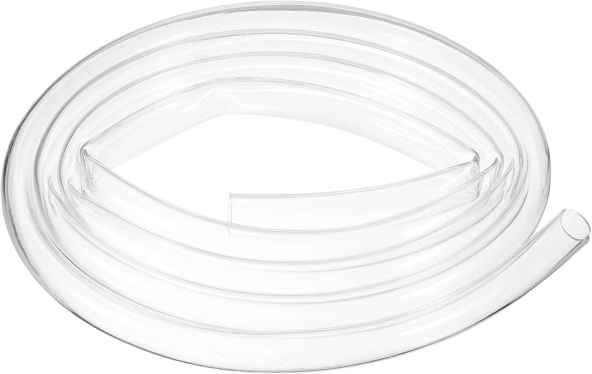 Pvc-slang, 22 mm ID x 24 mm OD - 3 meter lang, heldere vinyl waterbuis, lichte flexibele kunststof waterbuis voor aquaponica, luchtslang, irrigatie
