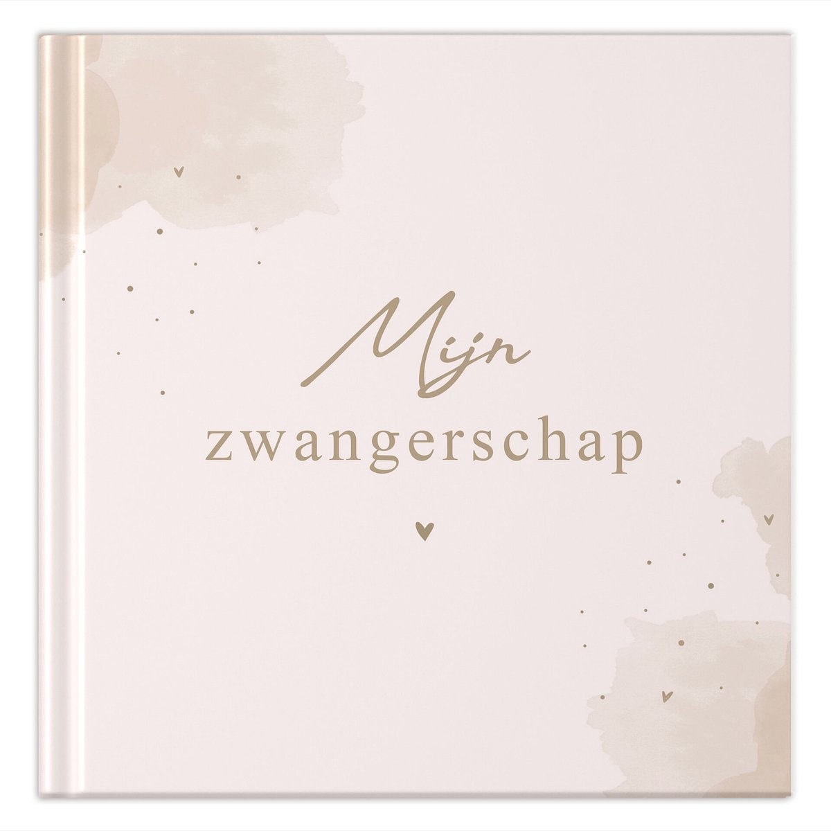 Fyllbooks Mijn 9 maanden dagboek - Watercolour Blush Beige