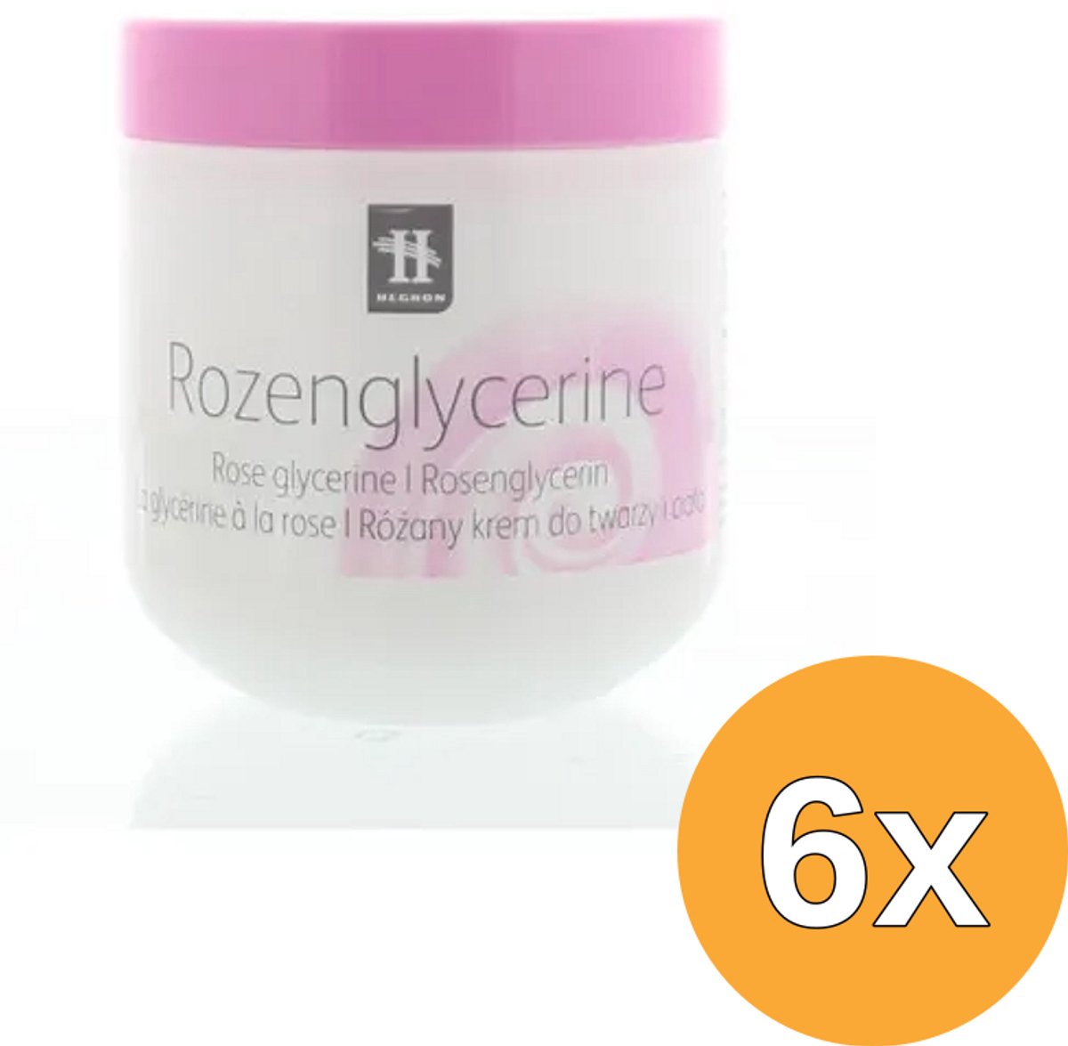 6x Hegron Rozenglycerine (350 ml)