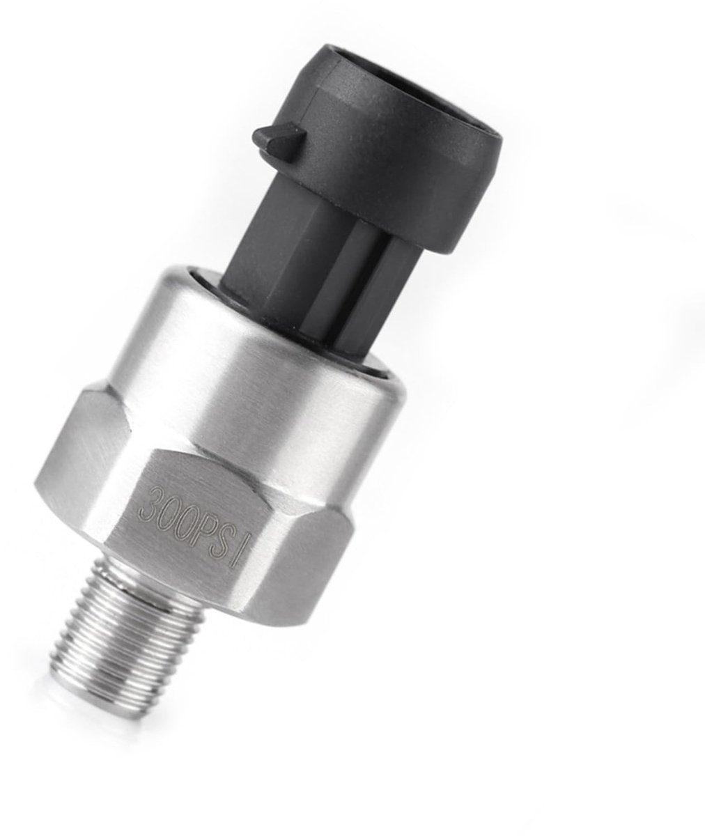 Dailygoods- Druksensor 30-500 psi Nauwkeurigheid - Roestvrijstalen Transducersensor - 1/8 NPT Draad - Voor Olie/Brandstof/Gas/Water - Lichtgewicht en Handig te Installeren - Druktransducer