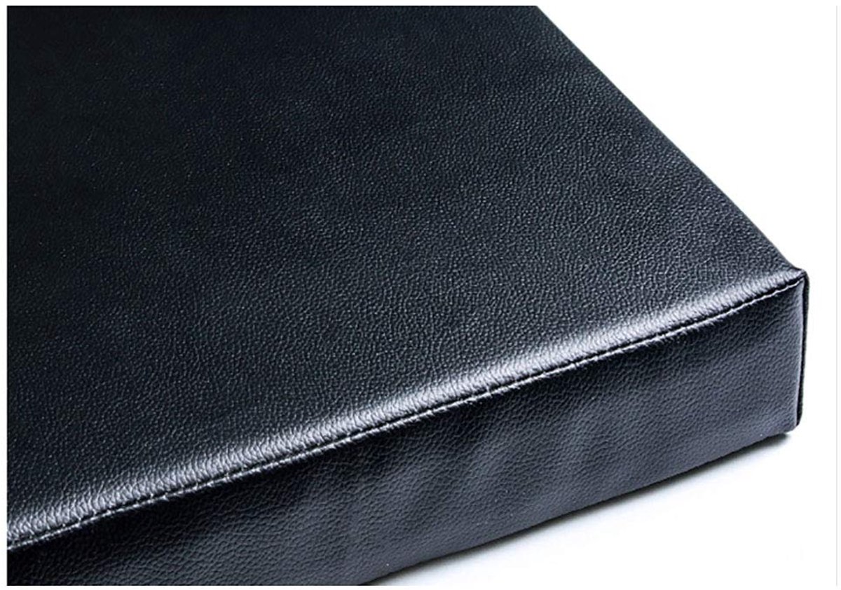 Bankkussen, Zwennen 2 of 3 zitsbank Mat Pad Vervanging Matras Reizen Seat Pad Indoor Outdoor, 5cm Dikke Comfortabele Zitkussen-Zwart 120 × 30 × 5 cm (47 × 12 × 2in)
