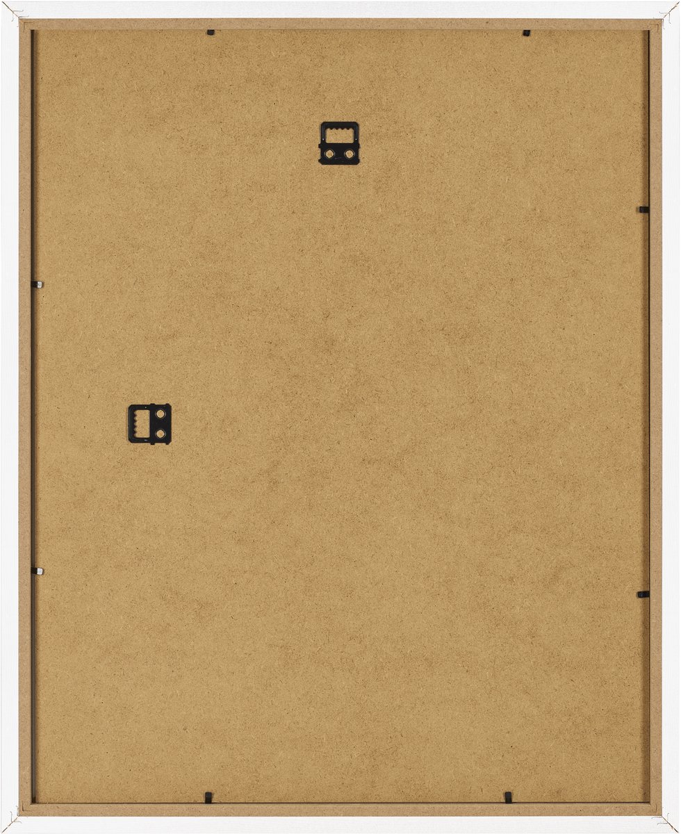 Fotolijst 55x65 cm - MDF - Wit Houtnerf - Benno