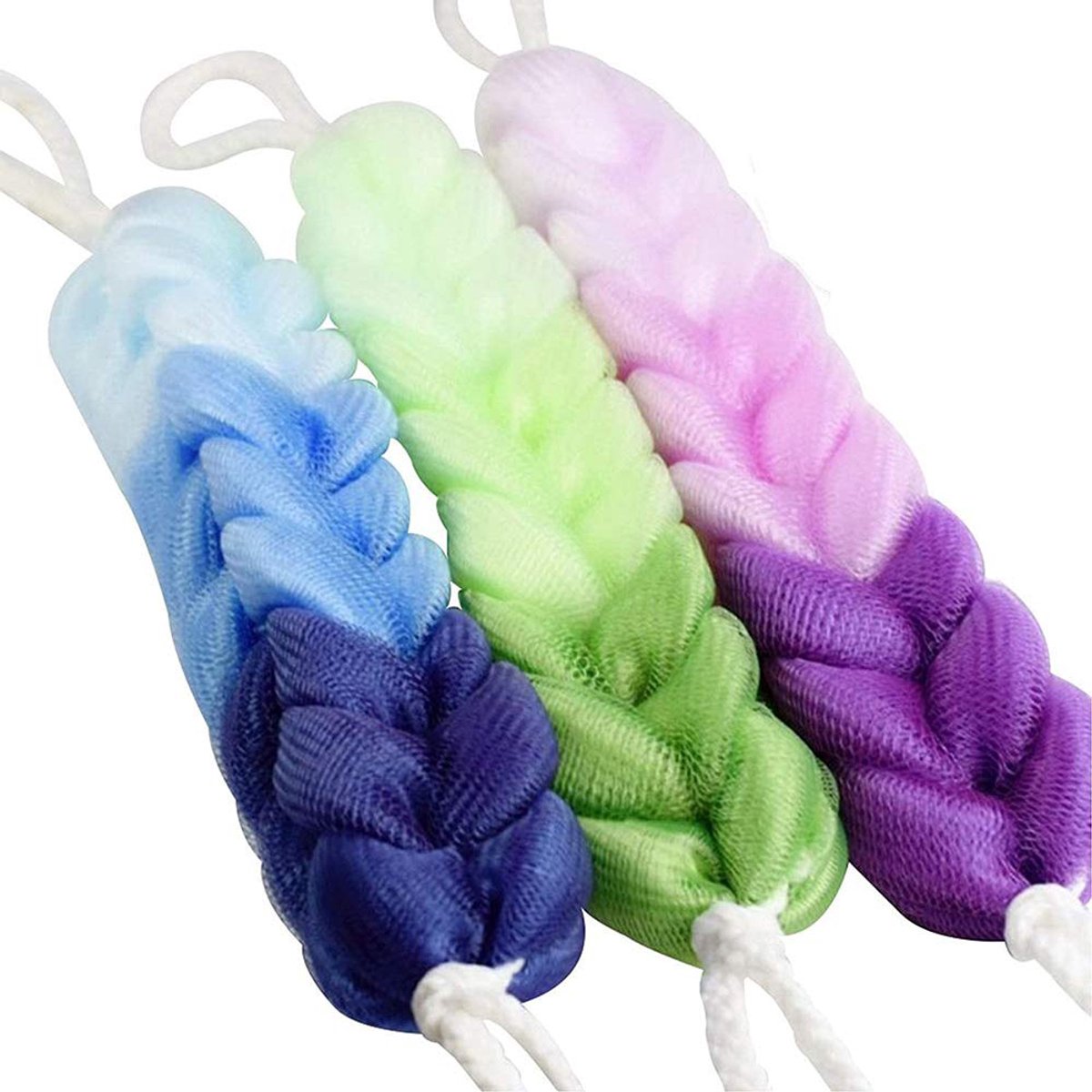 Badspons, badballen, douchesponzen, badaccessoires, massagespons, zeepspons, badaccessoires, rug, zeep, rugzeep
