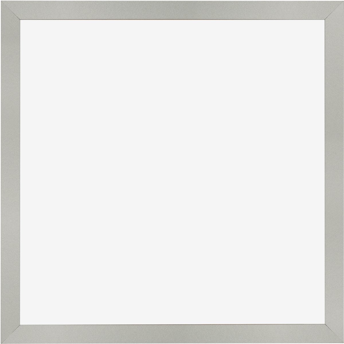 Fotolijst 60x60 cm - MDF - Zilver Mat - Benno