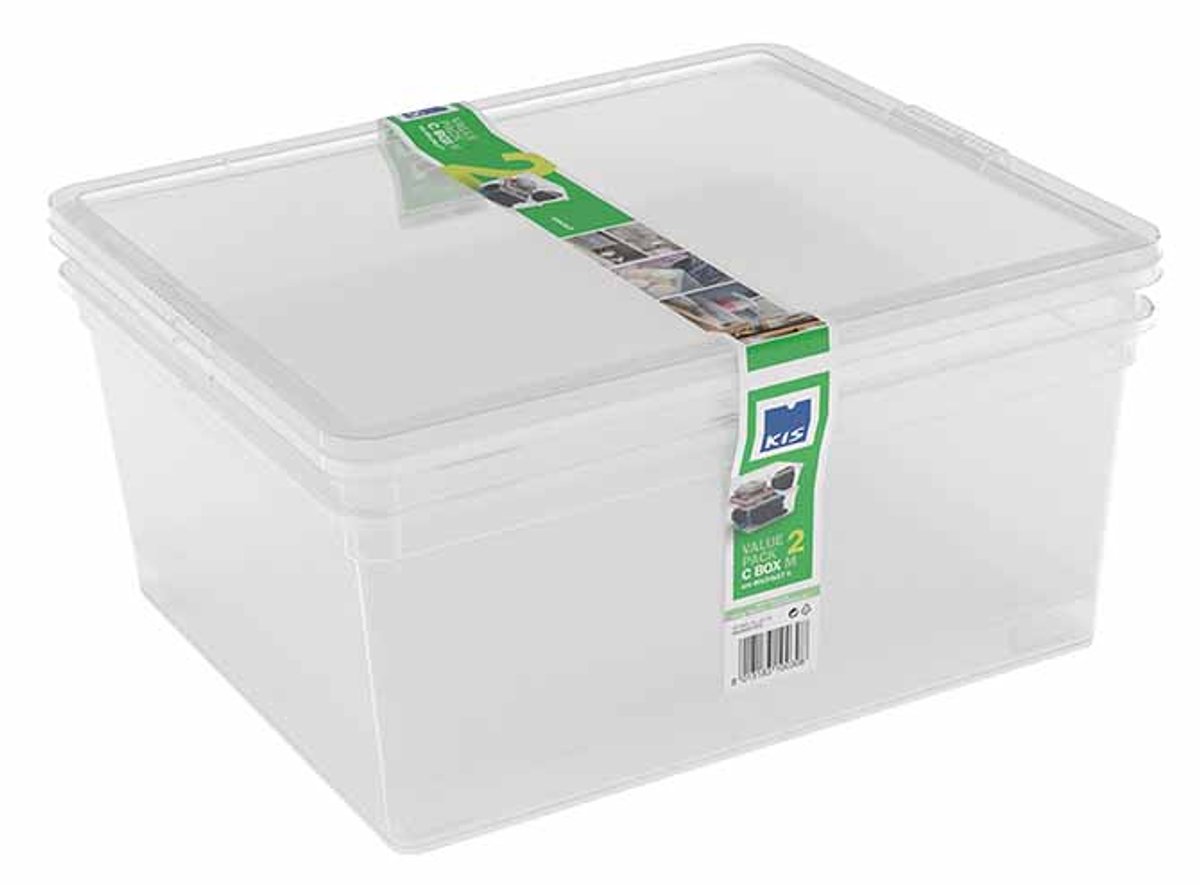 C-box Opbergbox M Set3 40x34xh17cm