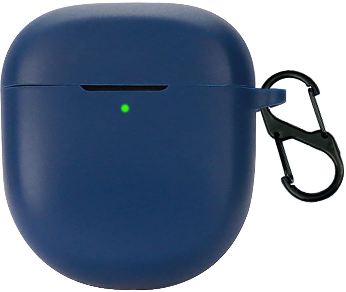 Dailygoods - Siliconen Hoes - Ultradunne Bescherming - Marineblauw - Valbestendig - Krasbestendig - Geschikt voor Bose QuietComfort Ultra Oordopjes -...