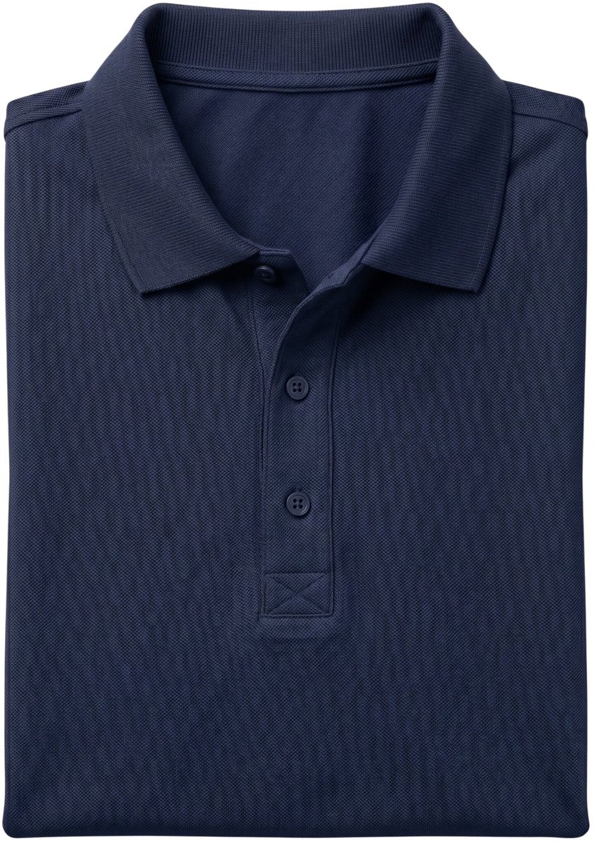 Heren Poloshirts Korte Mouw - Polo Shirt Heren - GB150-3 - Navy - Maat L